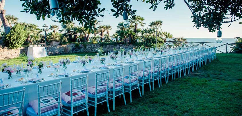 Dolce Vita wedding on Roman Riviera