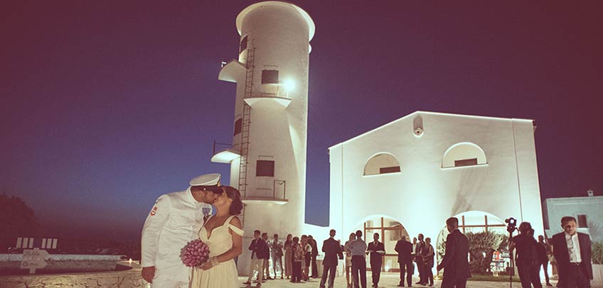 navy Theme for a romantic wedding in Apulia