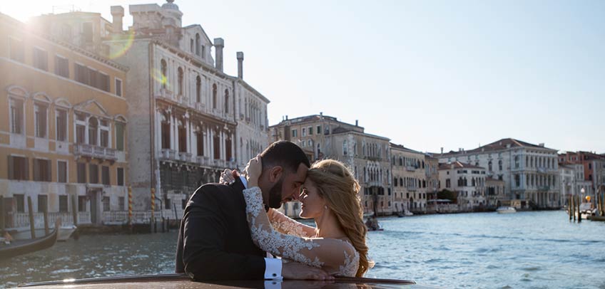 Protestant wedding in Venice