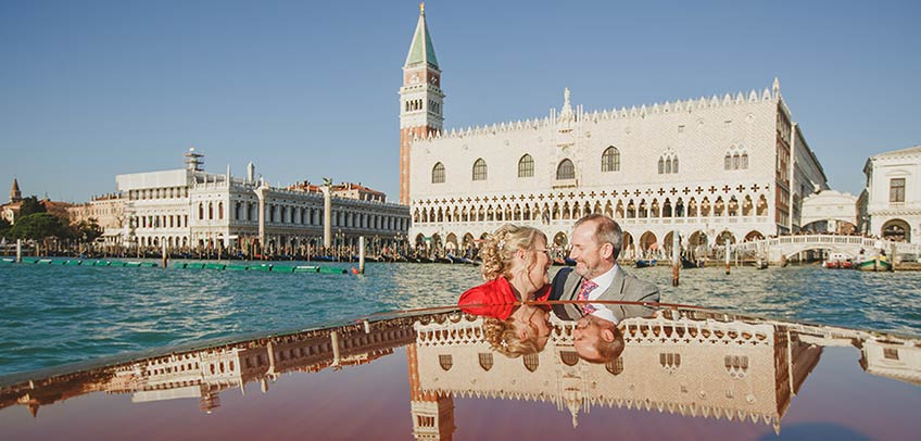 Winter wedding in Venice