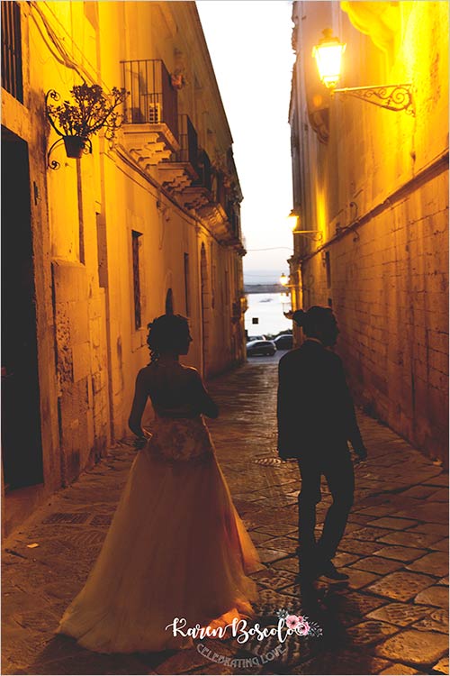 Wedding in Syracuse, Ortigia Island ceremony