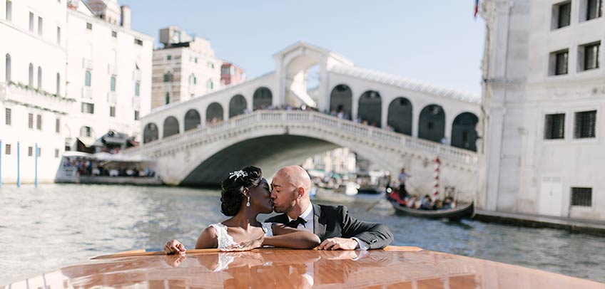 Elopement to Venice