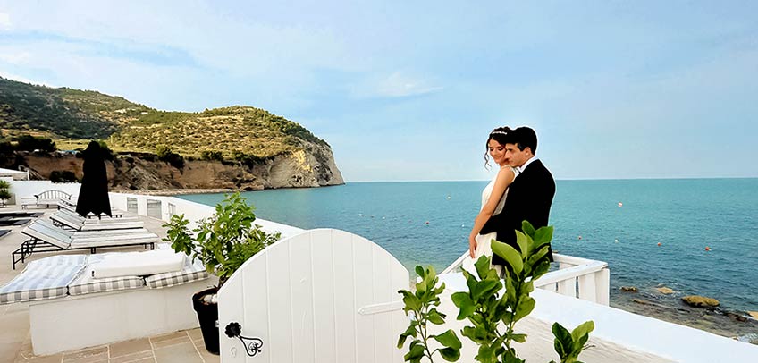 Wedding reception in Gargano, Apulia