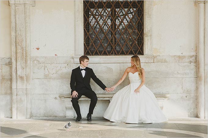 Elope wedding in Venice