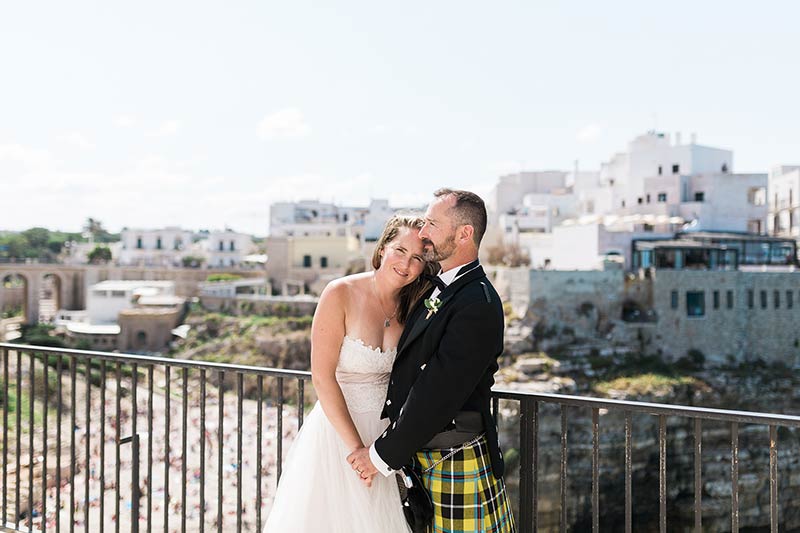 Getting married in Polignano a Mare