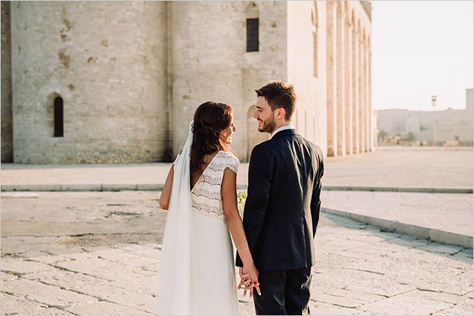 Catholic wedding in Trani, Apulia