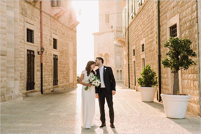 Catholic wedding in Trani, Apulia