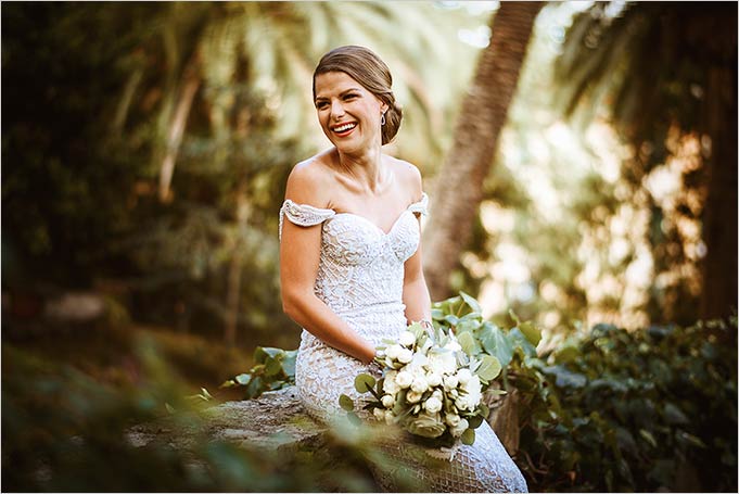 Wedding ceremony at Villa La Cervara in Portofino