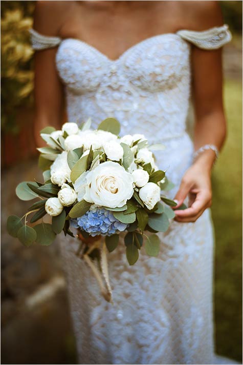 Wedding ceremony at Villa La Cervara in Portofino