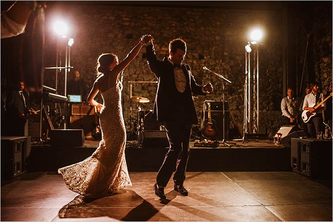 Wedding party at La Cervara in Portofino