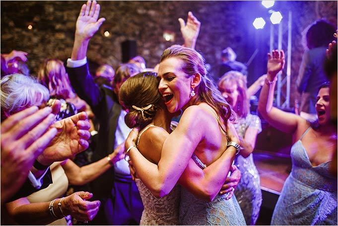 Wedding party at La Cervara in Portofino