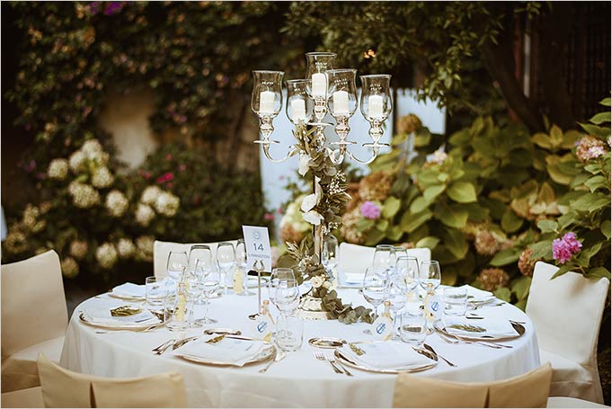 Wedding reception at La Cervara in Portofino