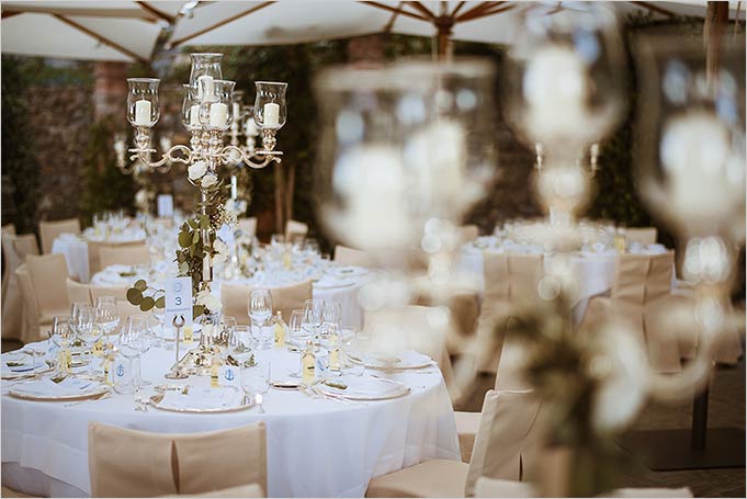 Wedding reception at La Cervara in Portofino