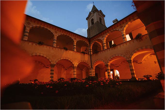 Wedding reception at La Cervara in Portofino