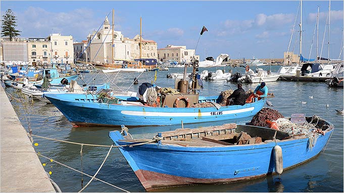 Wedding reception at Swabian Castle in Trani, Apulia