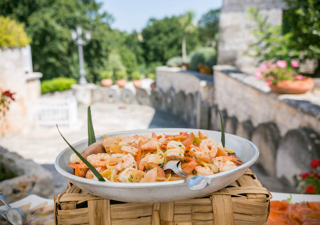 Apulian wedding dinner