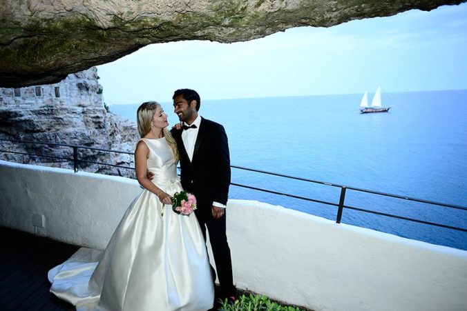 Wedding in Grotta Palazzese, Apulia