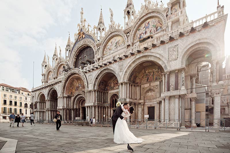 Catholic wedding in Venice