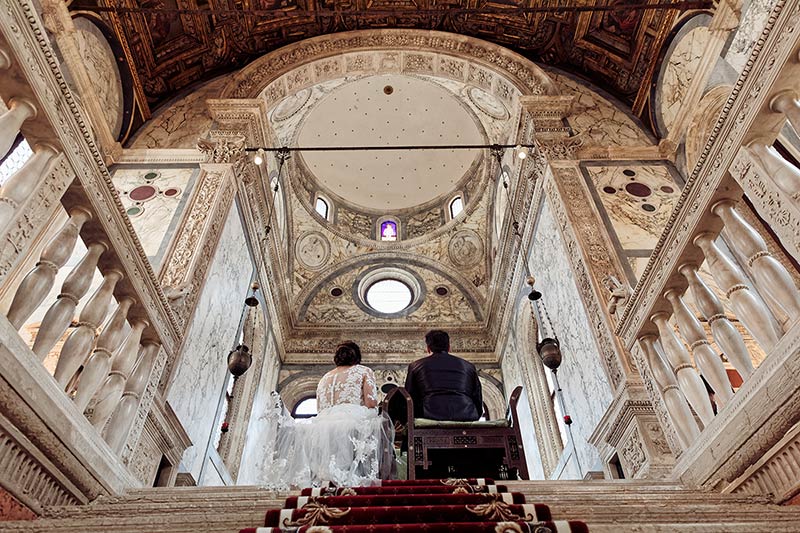 Catholic wedding in Venice