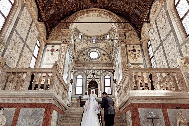 Catholic wedding in Venice