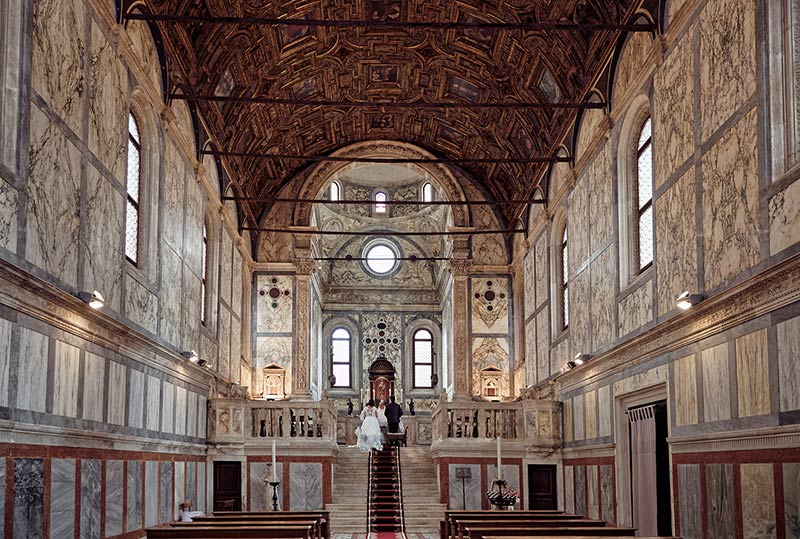 Catholic wedding in Venice