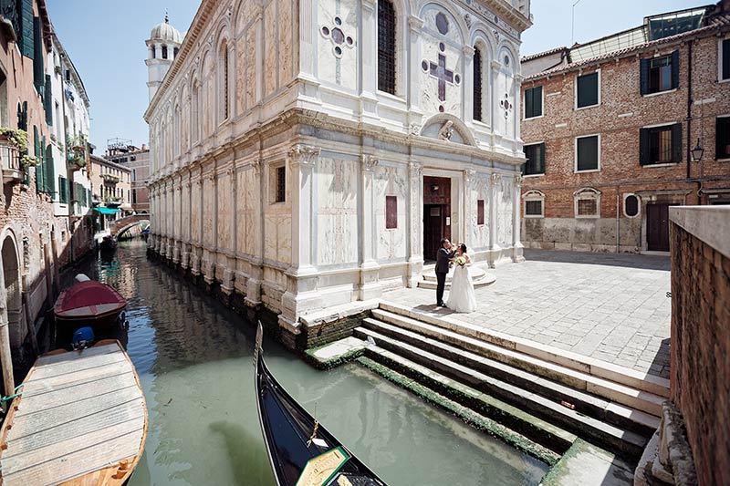 Catholic wedding in Venice