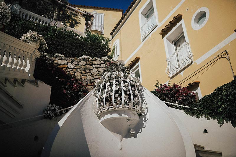 Wedding at Villa Boheme in Positano