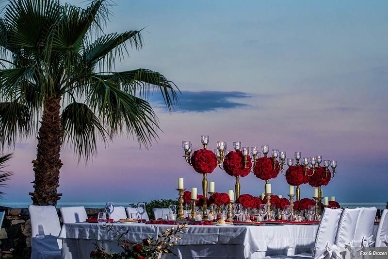 Wedding reception in Taormina