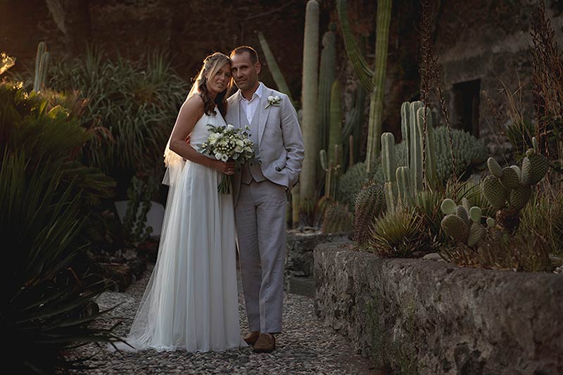 Wedding at Botanical Garden of Acitrezza in Sicily