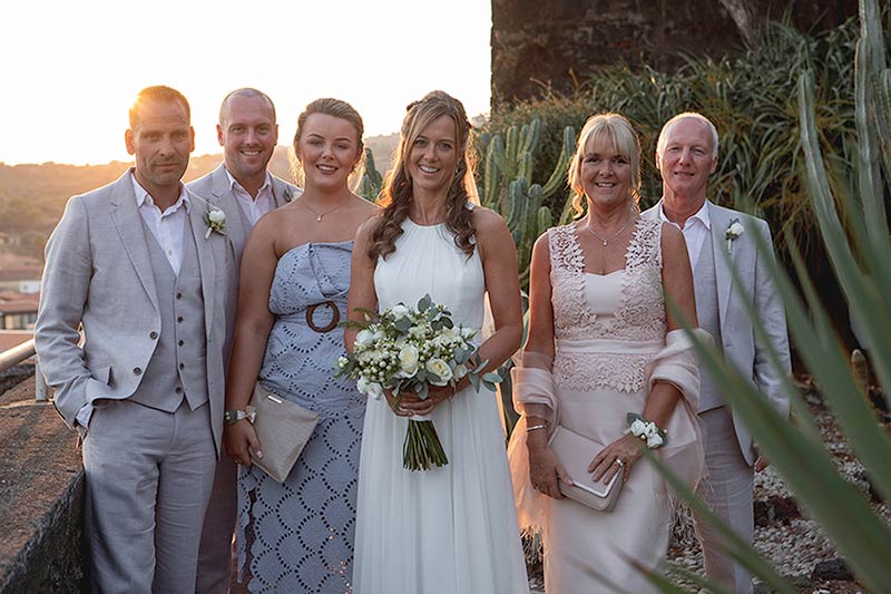 Wedding at Botanical Garden of Acitrezza in Sicily