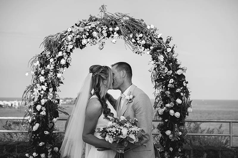 Wedding ceremony at Norman Castle of Aci Trezza