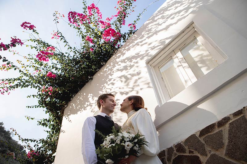 Wedding on Aeolian Islands