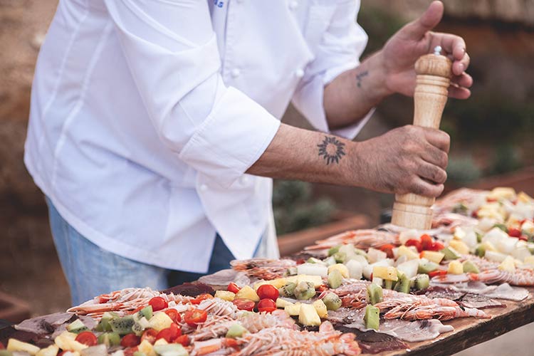 real wedding in a typical Sicilian style