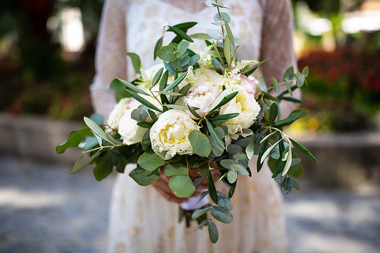 Bridal bouquet Amalfi Coast