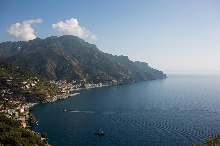 intimate wedding in Ravello