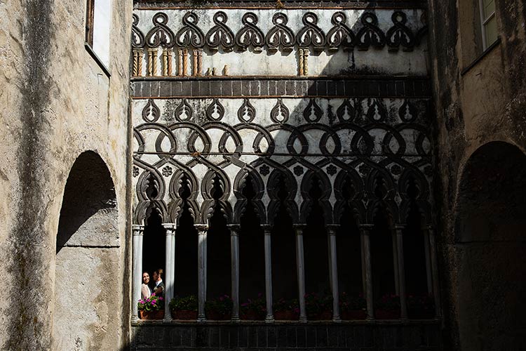 intimate wedding in Ravello