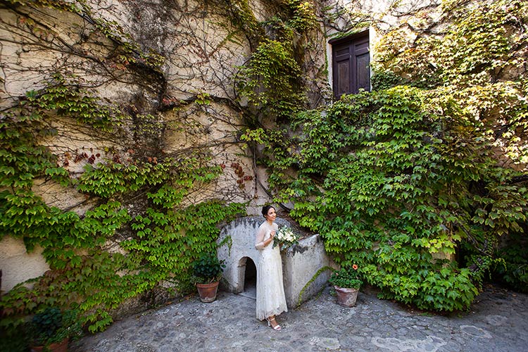 Wedding photos in Ravello on Amalfi Coast