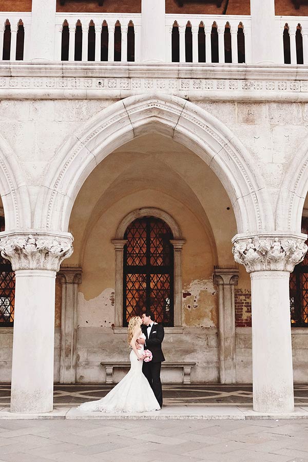 civil ceremony at Palazzo Cavalli