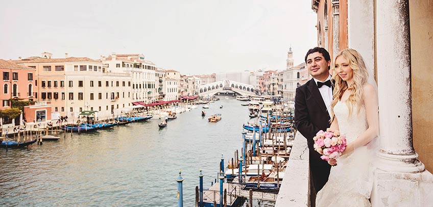 intimate wedding in Venice