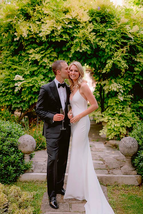 Wedding Ceremony at a Venetian secret garden 