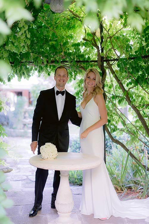 Wedding Ceremony at a Venetian secret garden 