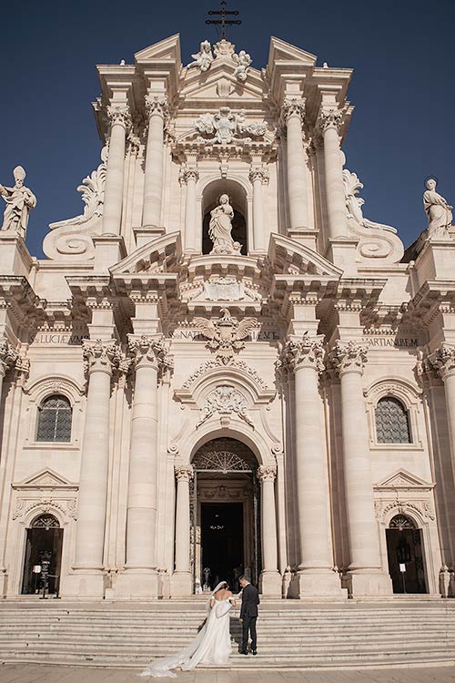 Religious ceremony in the Cathedral of the island of Ortigia