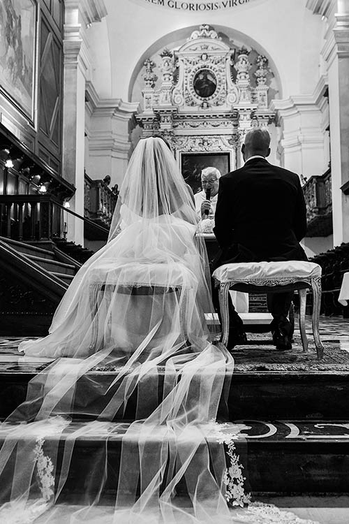 Religious ceremony in the Cathedral of the island of Ortigia