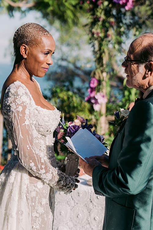 wedding ceremony in Amalfi