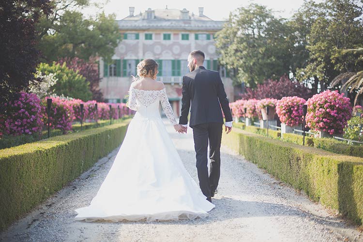 wedding on the Italian Riviera