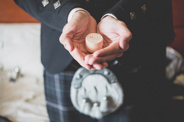 Scottish wedding on the Italian Riviera