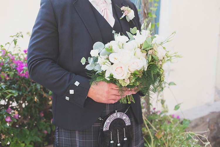 Scottish wedding on the Italian Riviera