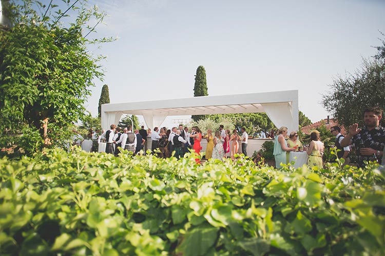 authentically Italian reception in the romantic Villa Roseto in Imperia