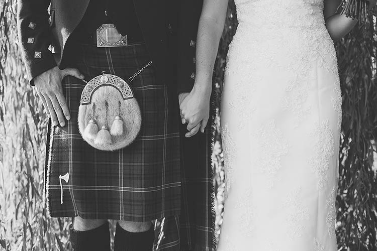 Scottish wedding on the Italian Riviera