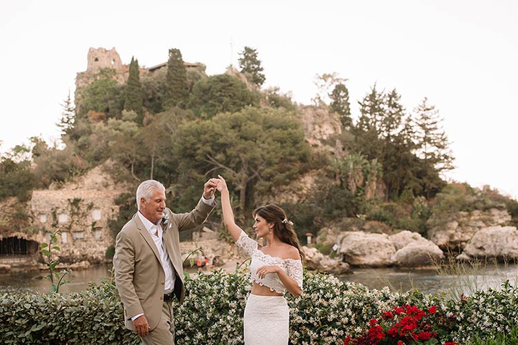  intimate wedding in Taormina